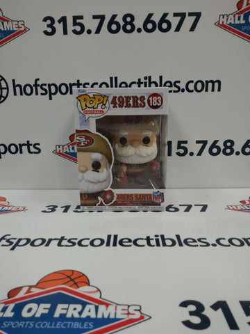49ERS SANTA SAN FRANCISCO 49ERS FUNKO POP NFL #183!