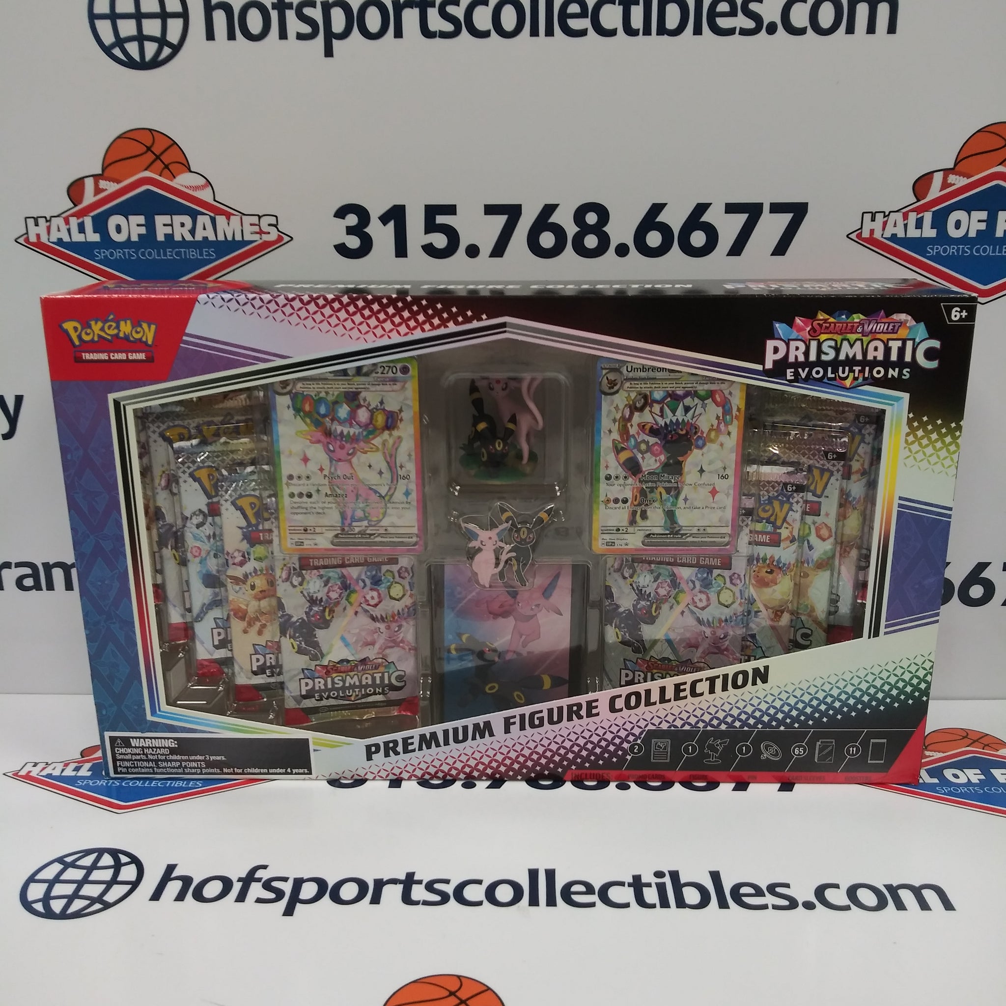 2025 POKEMON PRISMATIC EVOLUTIONS PREMIUM FIGURE COLLECTION!