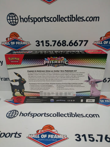 2025 POKEMON PRISMATIC EVOLUTIONS PREMIUM FIGURE COLLECTION!
