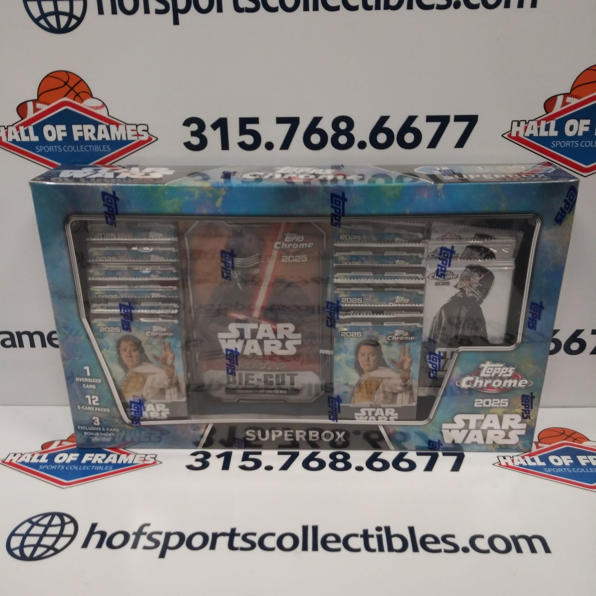 2025 TOPPS CHROME STAR WARS SUPERBOX!