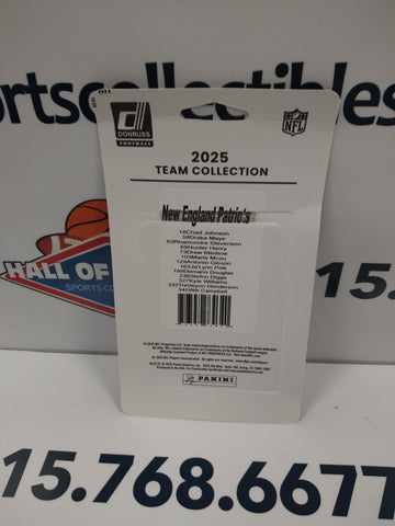 2025 NEW ENGLAND PATRIOTS DONRUSS FOOTBALL TEAM SET!