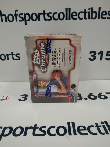 2025/26 TOPPS CHROME BASKETBALL BLASTER BOX!