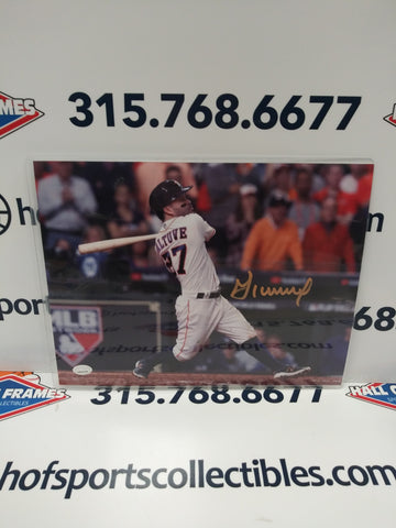 JOSE ALTUVE HOUSTON ASTROS SIGNED 8.5X11 PHOTO ALTUVE COA