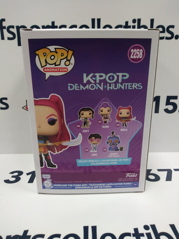 MIRA K-POP DEMON-HUNTERS FUNKO POP ANIMATION #2258!