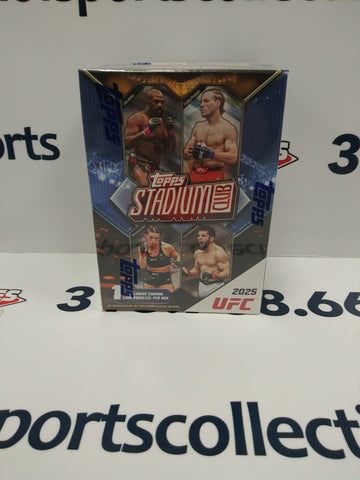 2025 TOPPS UFC STADIUM CLUB BLASTER BOX! 1 LAVA PARALLEL PER BOX!