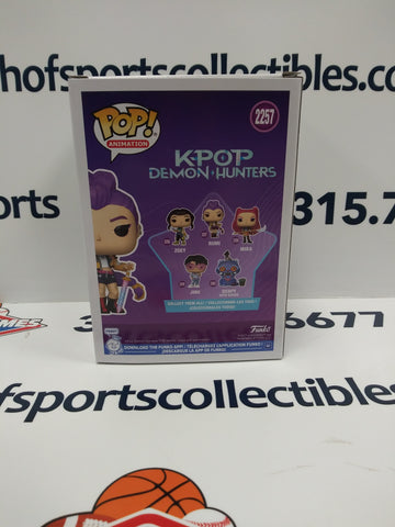 RUMI K-POP DEMON-HUNTERS FUNKO POP ANIMATION #2257!