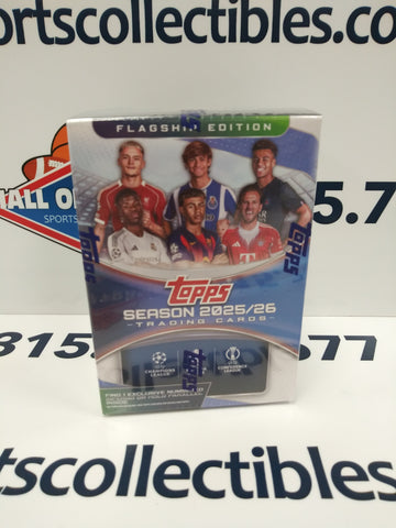 2025/26 TOPPS FLAGSHIP UEFA EDITION SOCCER BLASTER BOX!