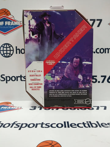 THE UNDERTAKER WWE MATTEL ULTIMATE EDITION ACTION FIGURE