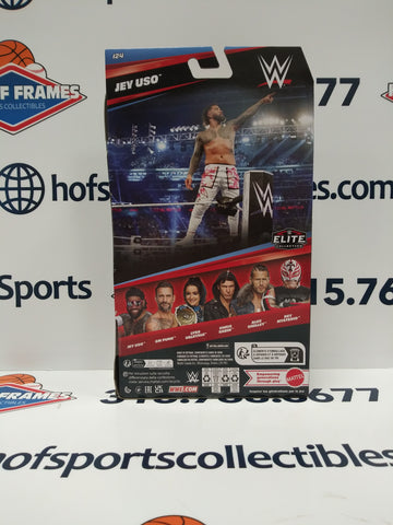 JEY USO WWE MATTEL ELITE COLLECTION ACTION FIGURE TRUE FX SERIES 124