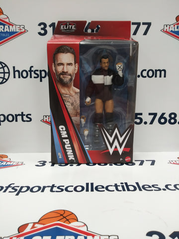 CM PUNK WWE MATTEL ELITE COLLECTION ACTION FIGURE TRUE FX SERIES 124