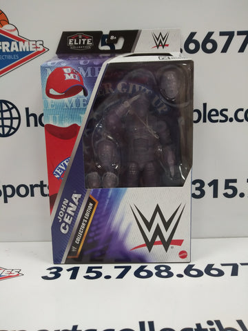 JOHN CENA COLLECTOR'S EDITION TRANSPARENT MATTEL WWE ELITE COLLECTION ACTION FIGURE
