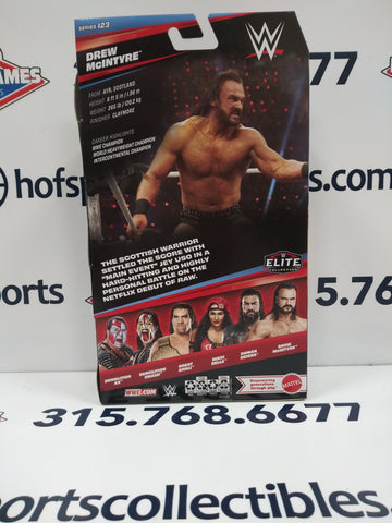 DREW MCINTYRE MATTEL WWE ELITE COLLECTION ACTION FIGURE SERIES 123!