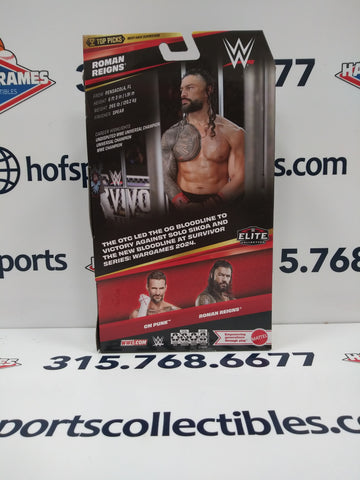 ROMAN REIGNS TOP PICKS MATTEL WWE ELITE COLLECTION ACTION FIGURE!