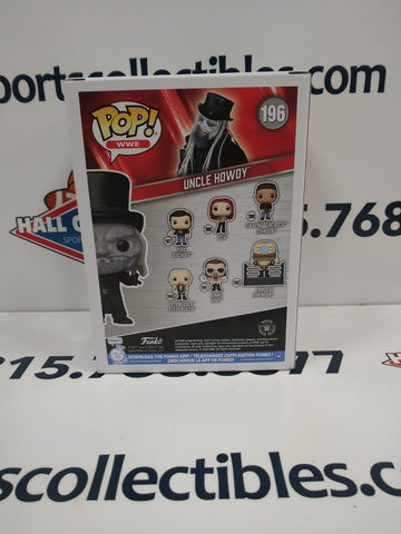 UNCLE HOWDY WWE FUNKO POP #196!