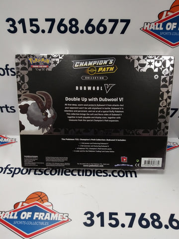 2020 POKEMON CHAMPION'S PATH DUBWOOL V COLLECTION!