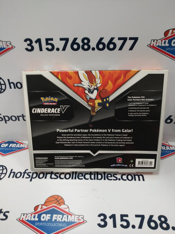 2020 POKEMON CINDERACE V GALAR PARTNERS BOX!