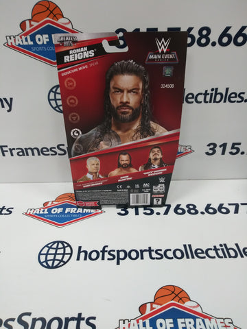ROMAN REIGNS WWE MATTEL MAIN EVENT SERIES GREATEST HITS ACTION FIGURE!