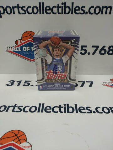2025/26 TOPPS FLAGSHIP BASKETBALL FANATICS EXCLUSIVE BLASTER!