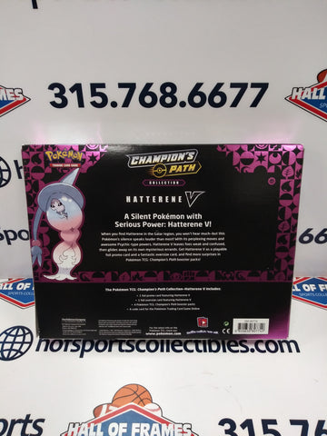 2020 POKEMON CHAMPION'S HATTERENE V COLLECTION!