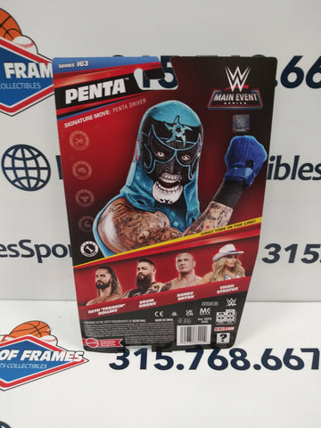 PENTA WWE MATTEL MAIN EVENT SERIES 163 FIRST TIME IN LINE!