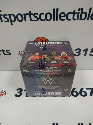 2025 TOPPS WWE UNIVERSE HOBBY BOX!