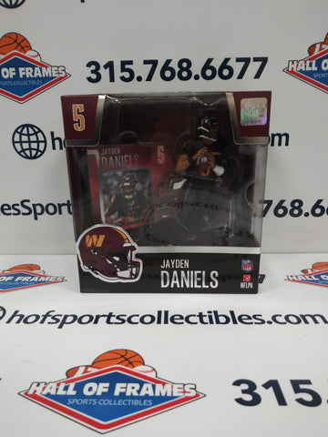 JAYDEN DANIELS WASHINGTON COMMANDERS COLOR RUSH McFARLANE'S SPORTSPICKS LEGACY SERIES FIGURE 46!