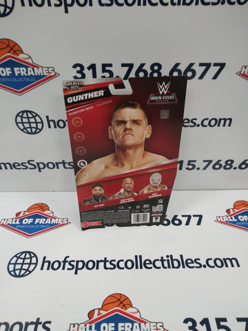 GUNTHER WWE MATTEL MAIN EVENT SERIES GREATEST HITS ACTION FIGURE!