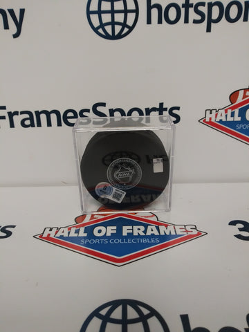 J.T. MILLER NEW YORK RANGERS SIGNED HOCKEY PUCK JSA COA