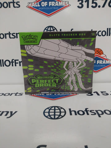 2026 POKEMON MEGA EVOLUTION PERFECT ORDER ELITE TRAINER BOX ETB!