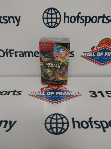 2026 POKEMON MEGA EVOLUTION PERFECT ORDER BOOSTER BUNDLE BOX!
