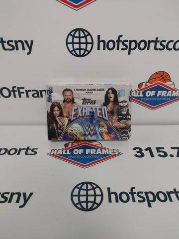 2025 TOPPS WWE EXALTED HOBBY BOX!