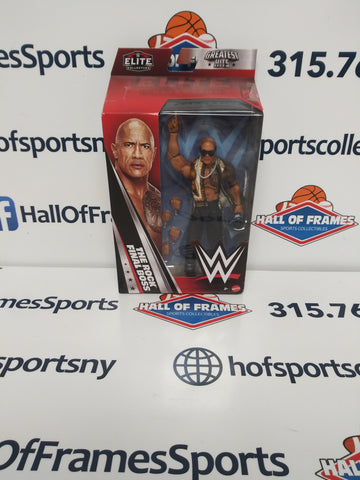 THE ROCK FINAL BOSS WWE MATTEL GREATEST HITS COLLECTION ACTION FIGURE!