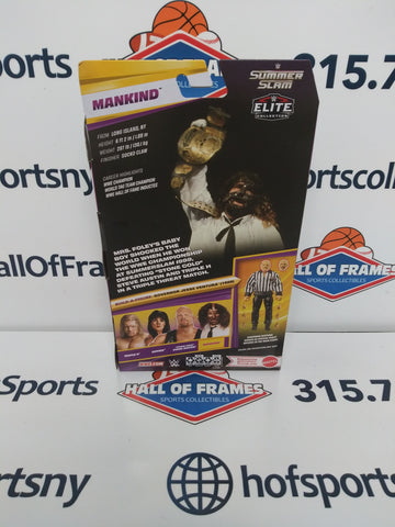 MANKIND SUMMER SLAM WWE MATTEL ELITE COLLECTION ACTION FIGURE!