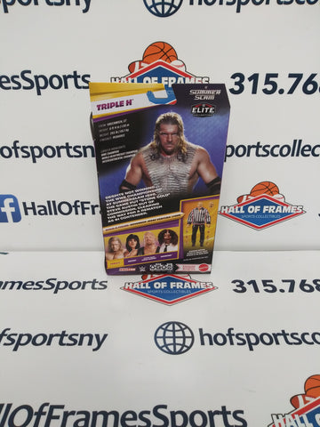 TRIPLE H SUMMER SLAM WWE MATTEL ELITE COLLECTION ACTION FIGURE!