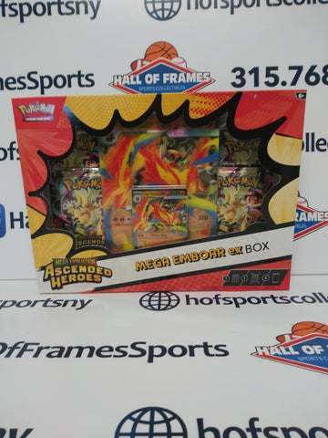 2026 POKEMON MEGA EVOLUTION ASCENDED HEROES MEGA EMBOAR EX BOX!