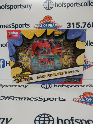 2026 POKEMON MEGA EVOLUTION ASCENDED HEROES MEGA FERALIGATR EX BOX!