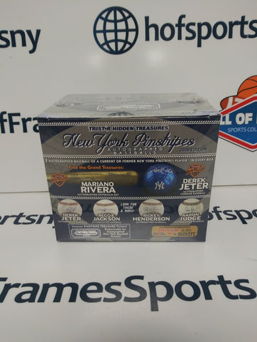 2026 TRISTAR HIDDEN TREASURES NEW YORK PINSTRIPES AUTOGRAPHED BASEBALL BOX!