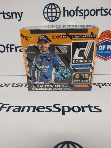 2026 PANINI DONRUSS NASCAR HOBBY BOX!
