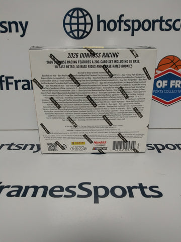 2026 PANINI DONRUSS NASCAR HOBBY BOX!