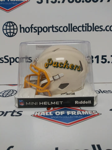 GREEN BAY PACKERS RETRO RIDDELL MINI HELMET!