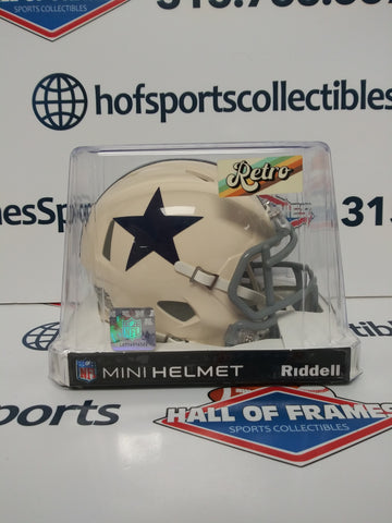 DALLAS COWBOYS RETRO RIDDELL MINI HELMET!