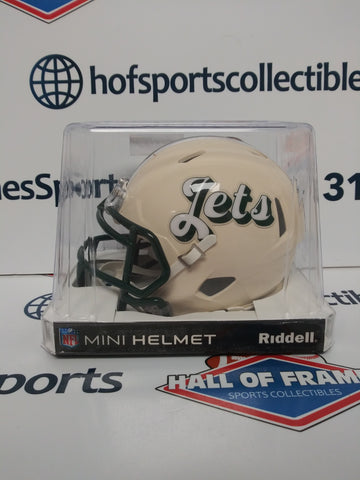 NEW YORK JETS RETRO RIDDELL MINI HELMET!