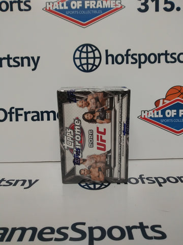 2026 TOPPS CHROME UFC  BLASTER BOX!
