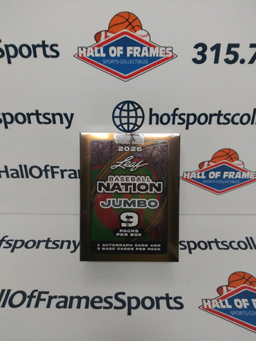 2026 LEAF BASEBALL NATION JUMBO BOX!