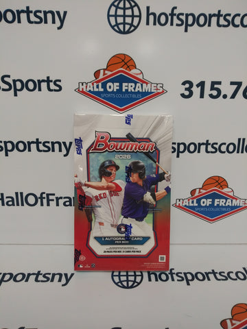2026 BOWMAN BASEBALL HOBBY BOX!