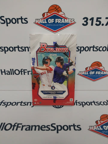 2026 BOWMAN BASEBALL JUMBO BOX!