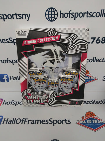 2025 POKEMON SCARLET & VIOLET WHITE FLARE BINDER COLLECTION!