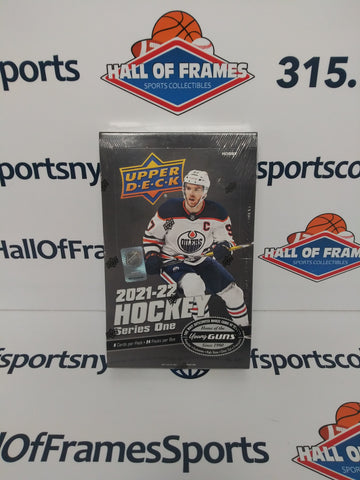 2021/22 UPPER DECK SERIES ONE HOCKEY HOBBY BOX!