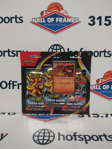 2026 POKEMON MEGA EVOLUTION CHAOS RISING 3 PACK BLISTER!