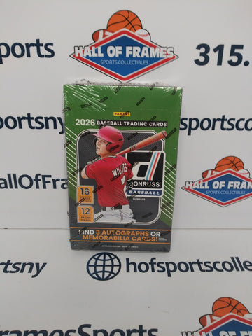 2026 PANINI DONRUSS BASEBALL HOBBY BOX!